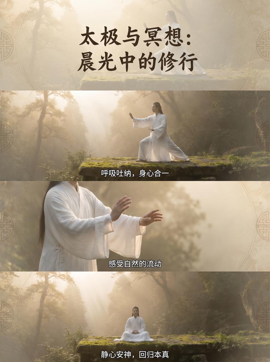 17C 太极晨练视频演示：晨光中的东方身心修行 - zyrexes.cn